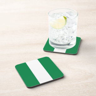 Dessous de verre du drapeau nigérian