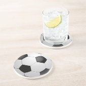 Dessous de verre du football du football (Côté)