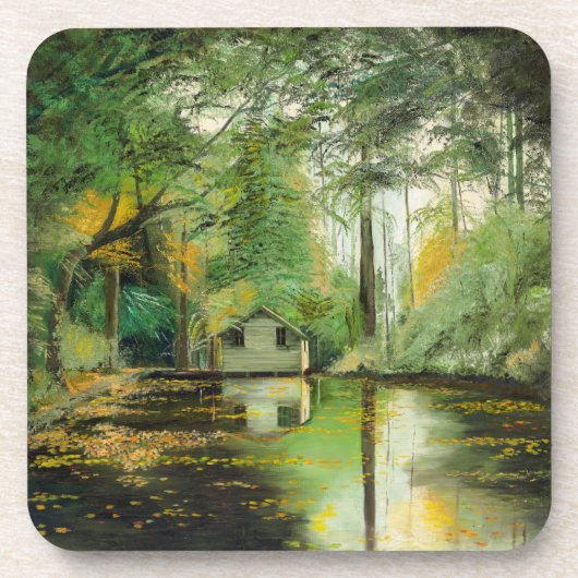 Dessous de verre du goéland de l'Arbre-Ferry (Devant)