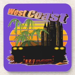 Dessous de verre du liège de la côte ouest