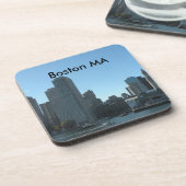 Dessous de verre du Massachusetts de Boston (Côté gauche)