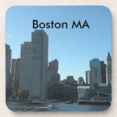Dessous de verre du Massachusetts de Boston (Devant)