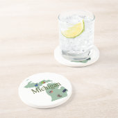 Dessous de verre du Michigan (Côté)