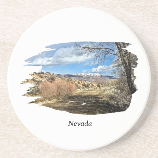 Dessous de verre du Nevada (Devant)