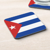 Dessous de verre du pavillon de Cuba (Côté gauche)