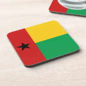 Dessous de verre du pavillon de la Guinée-Bissau (Côté gauche)