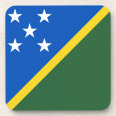 Dessous de verre du pavillon des Îles Salomon (Devant)