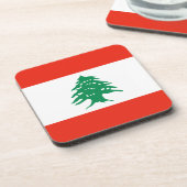 Dessous de verre du pavillon du Liban (Côté gauche)