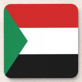 Dessous de verre du pavillon du Soudan (Devant)