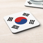 Dessous de verre du pavillon sud-coréen (Côté gauche)