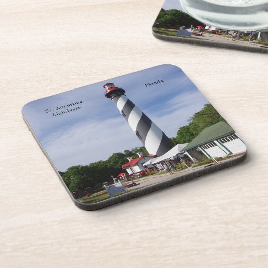 Dessous de verre du phare St Augustine (Côté gauche)