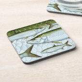 Dessous de verre du Tarpon Atlantique (Côté gauche)