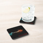 Dessous-de-verre Dualité de la vague de particules (Côté Droit)