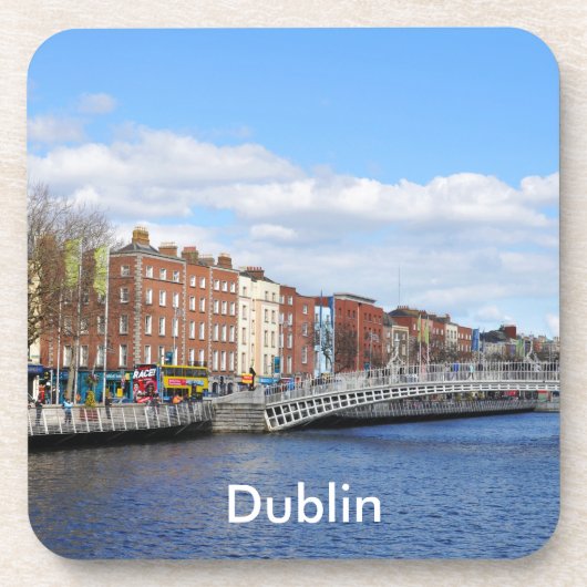 Dessous-de-verre Dublin. L'Irlande (Devant)