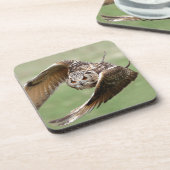 Dessous-de-verre Duc En vol (Côté gauche)