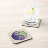 Dessous de verre Dudeism Carré série 6 (Côté Droit)