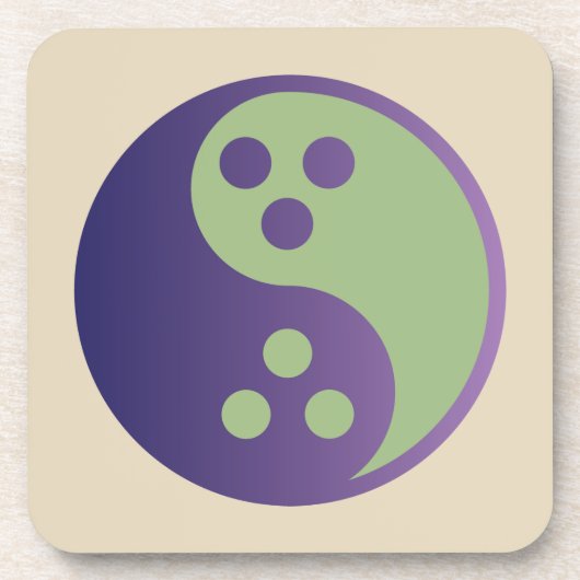 Dessous de verre Dudeism Carré série 6 (Devant)