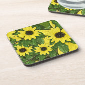 Dessous de verre dunaires de tournesol (Côté gauche)