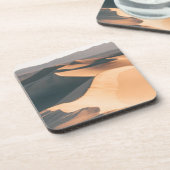 Dessous-de-verre Dunes de sable de mesquite dans Death Valley (Côté gauche)