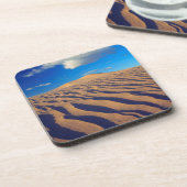 Dessous-de-verre Dunes de sable et nuages (Côté gauche)