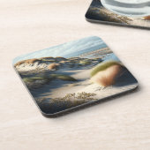 Dessous-de-verre Dunes d'or (Côté gauche)