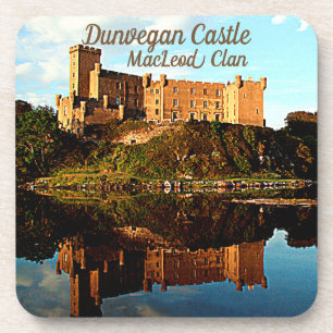 Dessous-de-verre Dunvegan Castle - Scottish MacLeod Clan