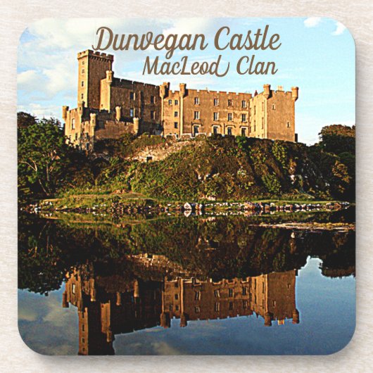 Dessous-de-verre Dunvegan Castle - Scottish MacLeod Clan (Devant)