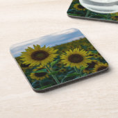 Dessous-de-verre Duo de tournesol près (Côté gauche)