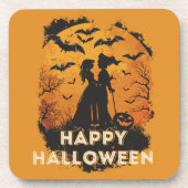 Dessous-de-verre Duo d'Halloween (Devant)