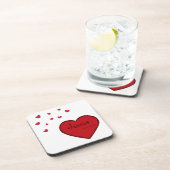 Dessous de verre durs avec dos en liège - lot de 6 (Côté Droit)