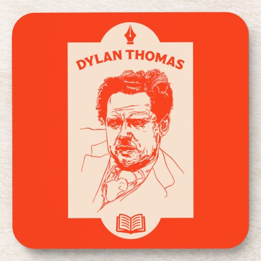 Dessous-de-verre Dylan Thomas Welsh Poet (Devant)