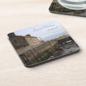 Dessous-de-verre Dysart Harbour, Fife Coast, Écosse (Côté gauche)