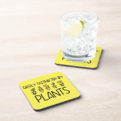 Dessous-de-verre Easily Distracted by Plants Coaster Set (Côté Droit)