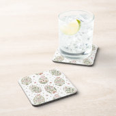 Dessous-de-verre Easter eggs in folk art style (Côté Droit)