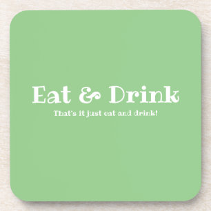 Dessous-de-verre Eat & Drink Fun