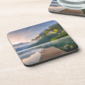 Dessous-de-verre Eau | Azure Alpine Lake, Autriche (Côté gauche)