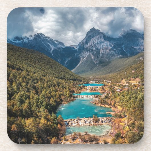 Dessous-de-verre Eau | Blue Moon Lake, Chine (Devant)