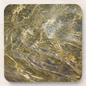 Dessous-de-verre Eau fontaine d'or (Devant)