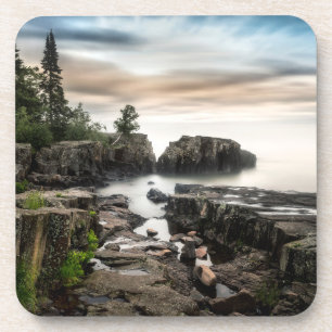 Dessous-de-verre Eau Lac Supérieur Grand Marais, Minnesota