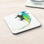 Dessous-de-verre Eaux cool Abstraites Plaques de peinture (Côté gauche)