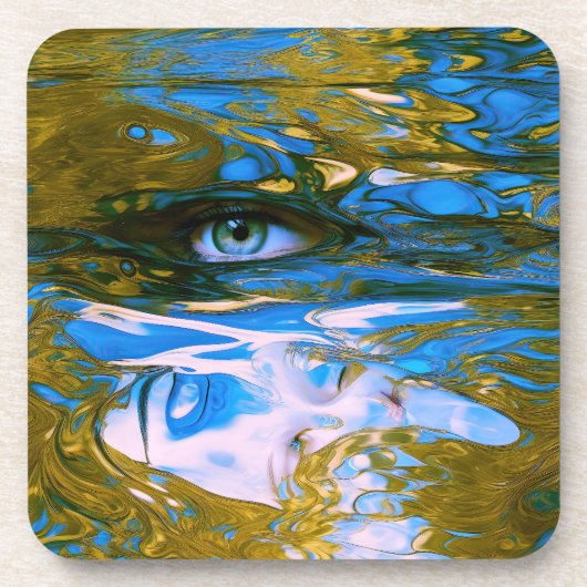 Dessous-de-verre Eaux mystiques (Devant)