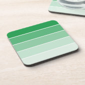 Dessous-de-verre Échantillons de peinture vert brillant (Côté gauche)