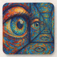 "Echoes in the Iris" - Un portrait surréaliste
