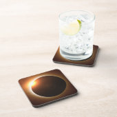 Dessous-de-verre Éclipse solaire totale (Côté Droit)