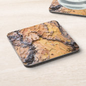 Dessous-de-verre écorce de pin Ponderosa, Washington (Côté gauche)