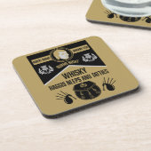 Dessous-de-verre Ecosse Burns Night (Côté gauche)