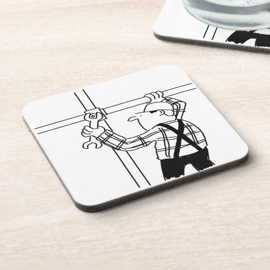 Dessous-de-verre Écran avec échafaudage (Côté gauche)