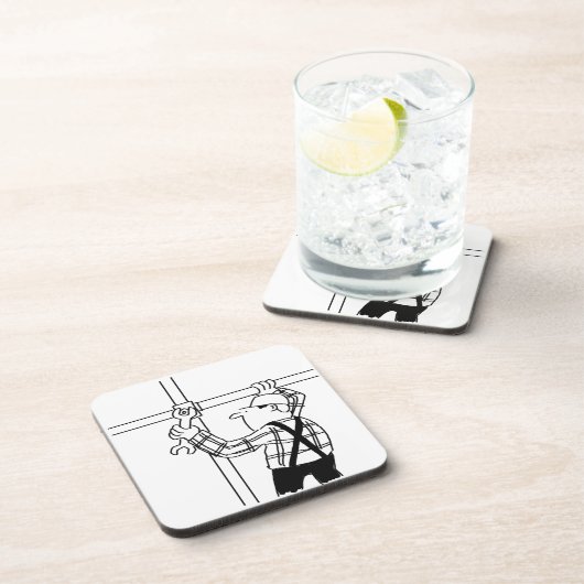 Dessous-de-verre Écran avec échafaudage (Côté Droit)