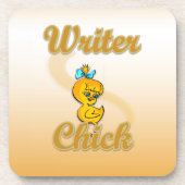 Dessous-de-verre Écrivain Chick (Devant)