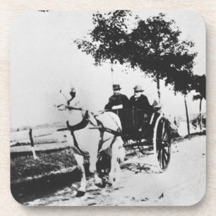 Dessous-de-verre Edgar Degas   Edgar Degas et un ami